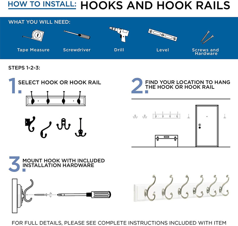 Liberty 137242 Essick Hook Rail/Rack - LeoForward Australia