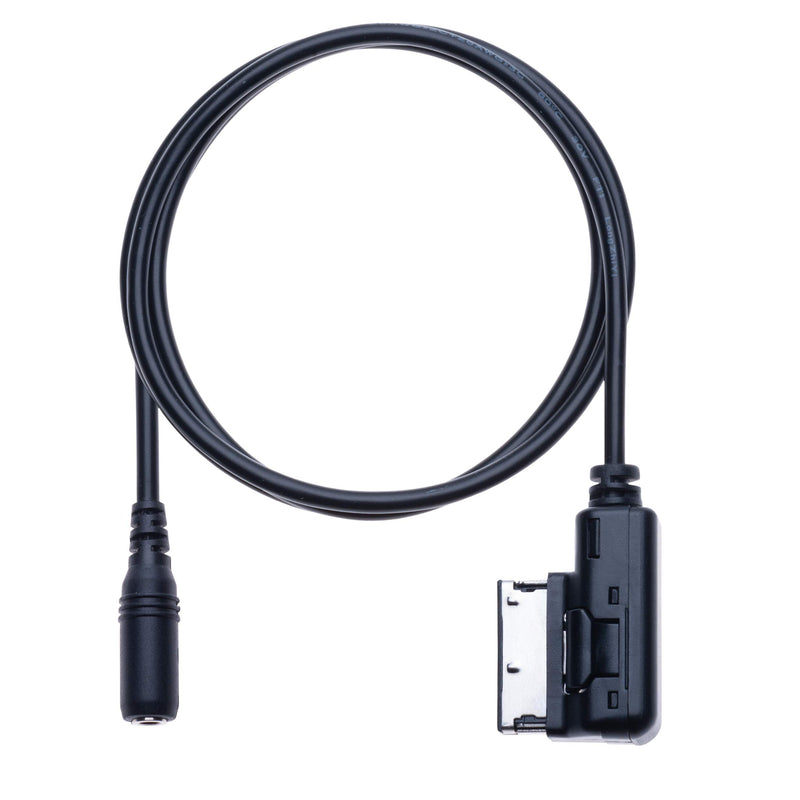 AMI MDI to AUX 3.5mm Female Jack Music Media Interface Cable Adapter | Compatible with Audi A6L Q5 Q7 A8 S5 A5 A4L A3 VW Volkswagen Tiguan GTI CC Skoda Fabia Octavia Vehicle Radio | 3.2ft 39.3'' - LeoForward Australia