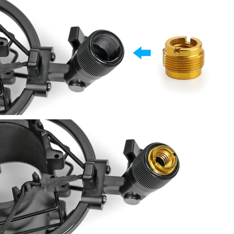  [AUSTRALIA] - SUNMON AT2020 Shock Mount, Shock Mount Stand Reduces Vibration Noise for Audio Technica AT2020 AT2035 AT4040 AT2020USB ATR2500x Condenser Micphone