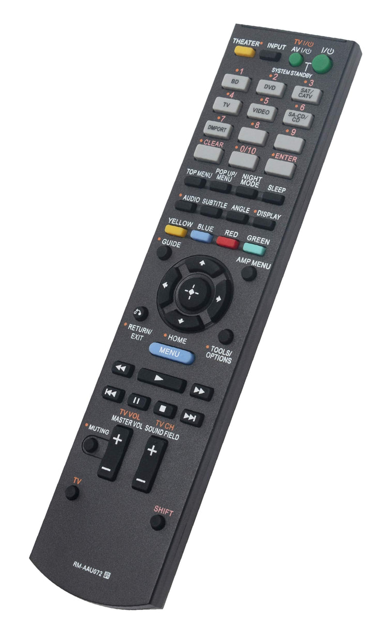  [AUSTRALIA] - RM-AAU072 Replaced Remote fit for Sony Audio/Video AV Receiver Home Theater System HTC-T150 1-487-612-11 HTCT150HP HT-CT150HP SS-CT150 SA-WCT150 HT-SS370