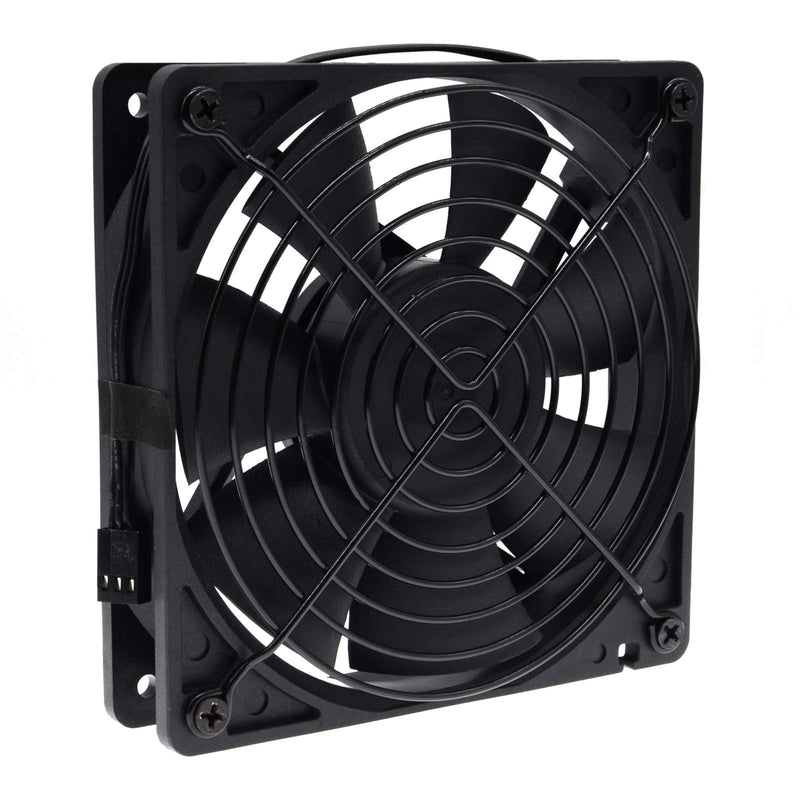  [AUSTRALIA] - SXDOOL 120MM 12V Waterproof PC Cooling Fan,120X120X25MM Dual Ball Bearing High Speed Air Flow