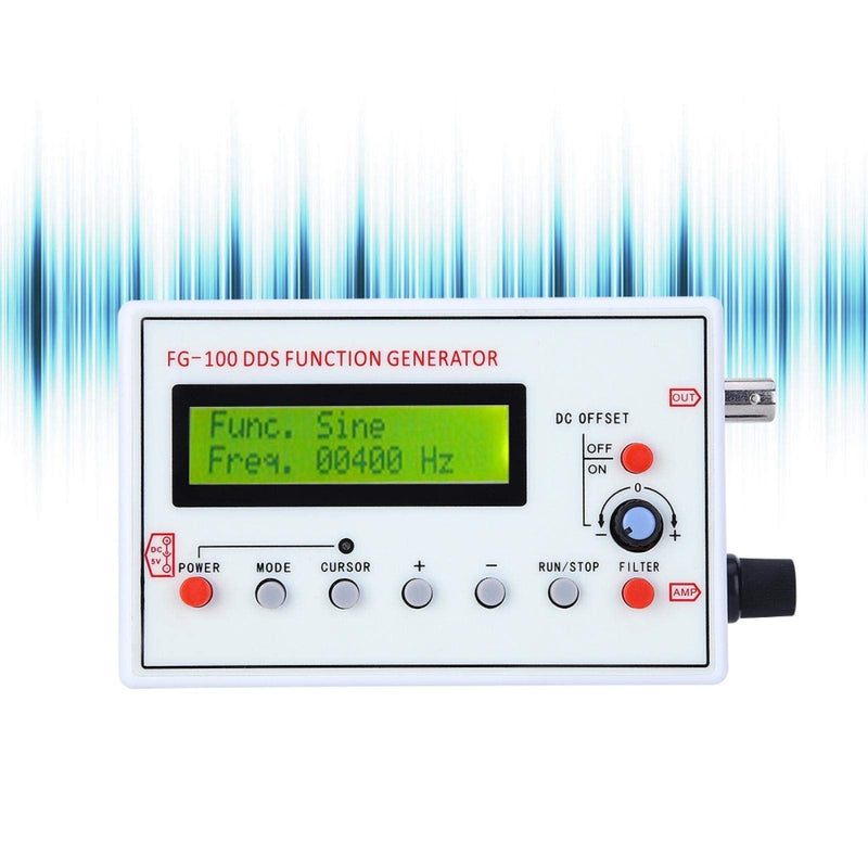  [AUSTRALIA] - DDS Function Generator, Sine/Square/Triangle/Sawtooth Waveform Counter, Signal Sources and Conditioning Signal Generators Signal Source Generator Function Generator Meter