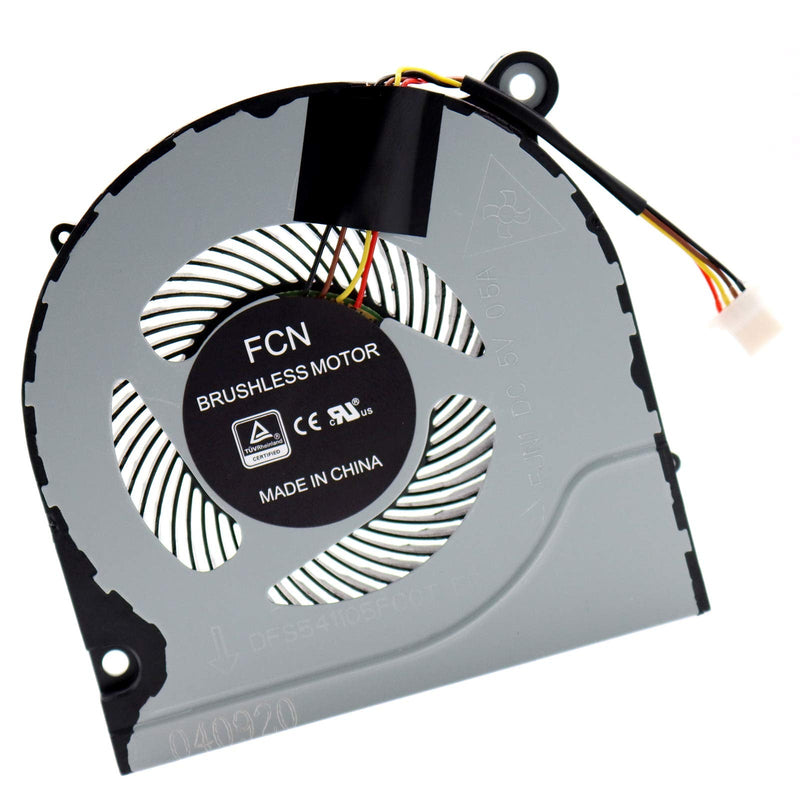  [AUSTRALIA] - Deal4GO GPU CPU Cooling Fan Replacement (NO Cover) for Acer Nitro 5 AN515 AN515-51 AN515-52 AN515-53 AN515-41 AN515-42 A314-31 G3-571 DFS541105FC0T 0GWMFV