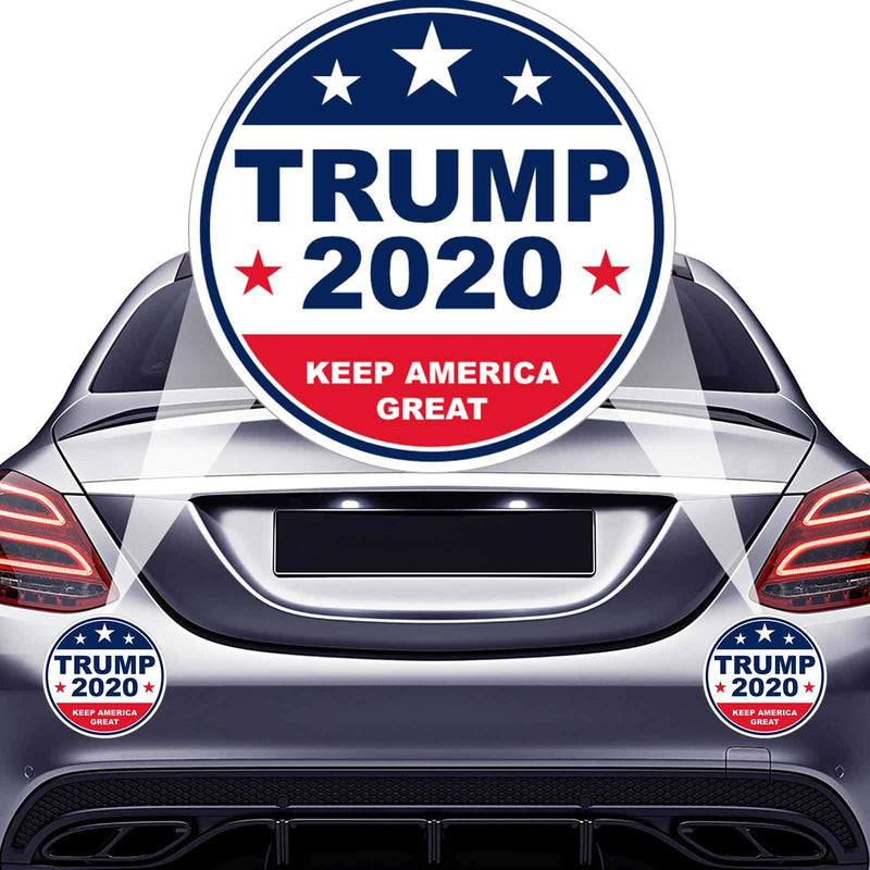 12 Pcs Trump Stickers and Decals 2020,Trump 2020 Sticker,Trump Bumper Sticker 2020, Trump 2020 Bumper Stickers,Trump 2020 Stickers,9 X 3 Inch Trump Car Sticker - LeoForward Australia