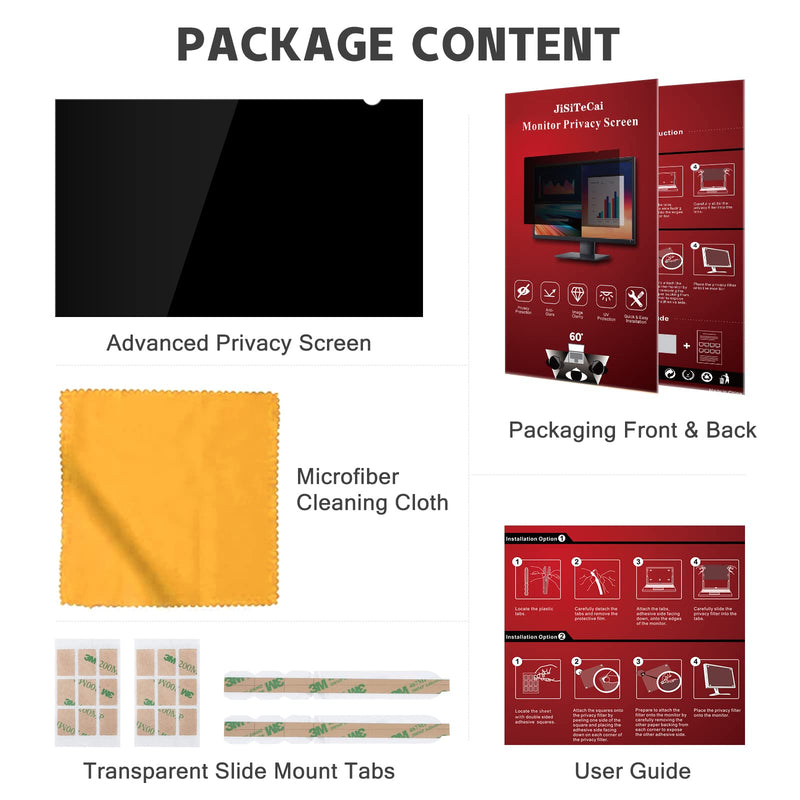  [AUSTRALIA] - 19" Computer Privacy Screen Filter (5:4)- Premium Quality Anti-Glare Computer Screen Cover - Anti-Scratch - UV and Blue Light Screen Protector 19" Computer Privacy Screen Filter(5:4)