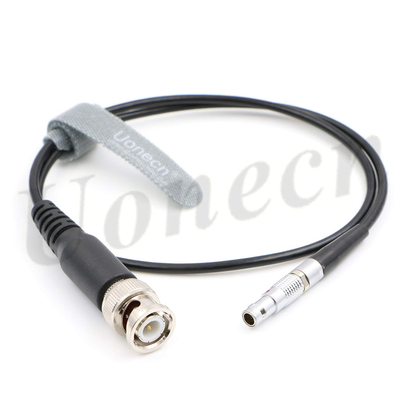  [AUSTRALIA] - Uonecn Red Epic Scarlet Camera Cable Flexible Thin 4 Pin Male to BNC Plug Timecode Audio Cable