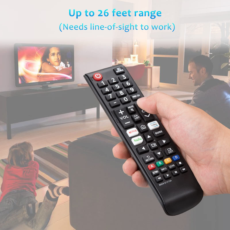  [AUSTRALIA] - Replacement BN59-01315A Remote Control Compatible with Samsung 4K Crystal UHD 6/7/8/9/TU-7000 Series Smart TV(BN59-01315J/BN59-01315E)