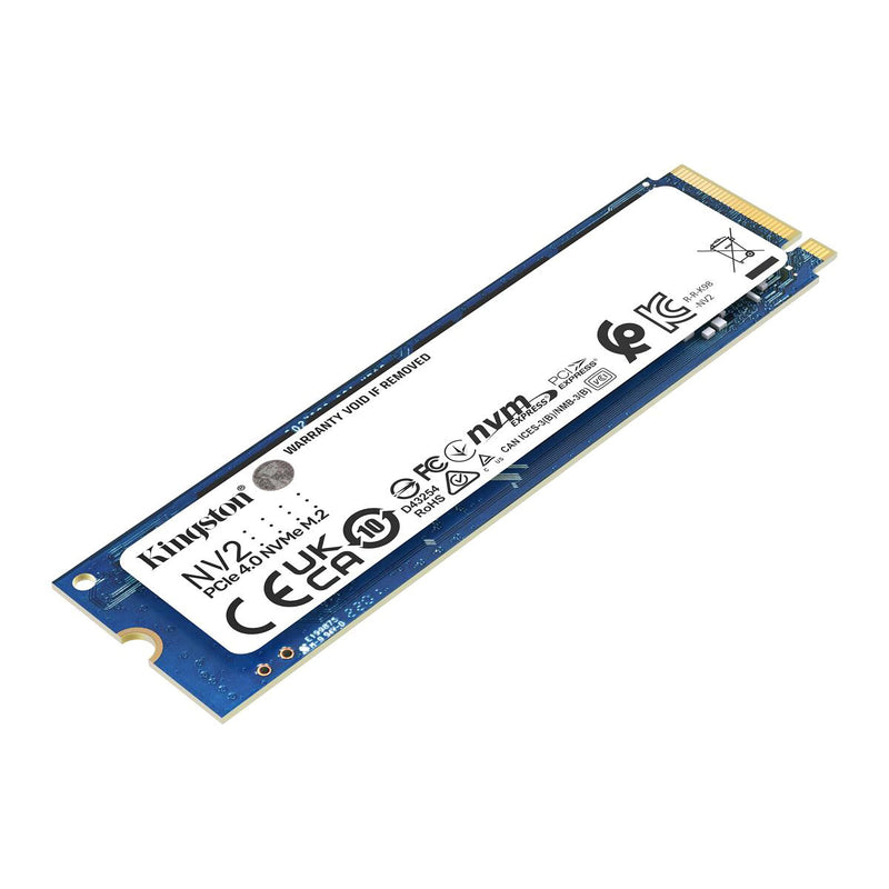  [AUSTRALIA] - Kingston NV2 500G M.2 2280 NVMe Internal SSD | PCIe 4.0 Gen 4x4 | Up to 3500 MB/s | SNV2S/500G 500GB