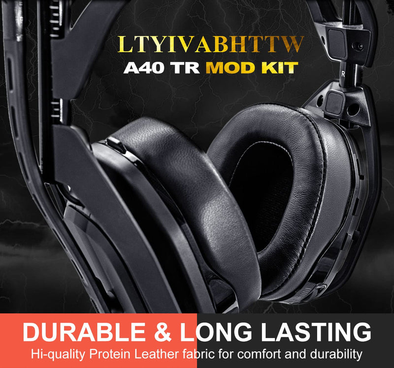  [AUSTRALIA] - A40 TR Ear Cushions - Earpads Compatible with Astro Gaming A40 TR Wireless Headset - a40 tr Replacement parts/a40 Accessories/Headband/Microphone Foam