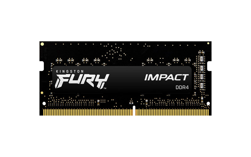  [AUSTRALIA] - Kingston FURY Laptop Memory DDR4 2666MHz 8GB Kingston FURY Impact CL15 1.2V SODIMM KF426S15IBK2/16 Kit of 2 16 GB