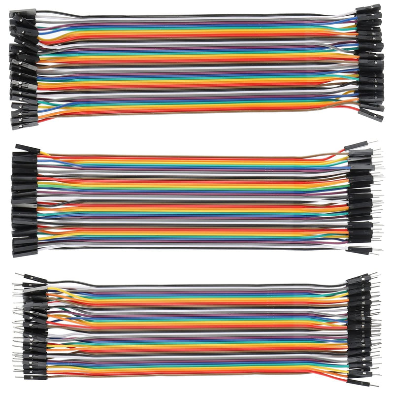  [AUSTRALIA] - HUAREW Breadboard Dupont Wires Kit 830 Points Breadboard 400 Points Breadboard and 21cm Female to Female Male to Female Male to Male Jump Wire Cable for Arduino