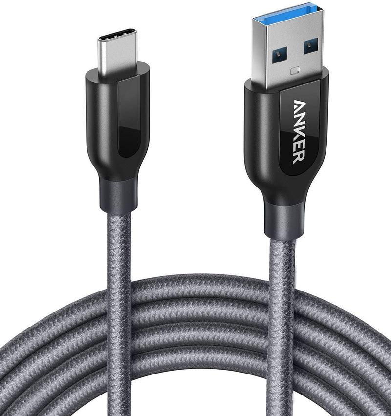  [AUSTRALIA] - Anker USB C Cable, PowerLine+ USB-C to USB 3.0 cable (3ft), High Durability, for Samsung Galaxy Note 8, S8, S8+, S9, S10, Sony XZ, LG V20 G5 G6, HTC 10, Xiaomi 5 and More. Laptop 3ft Black