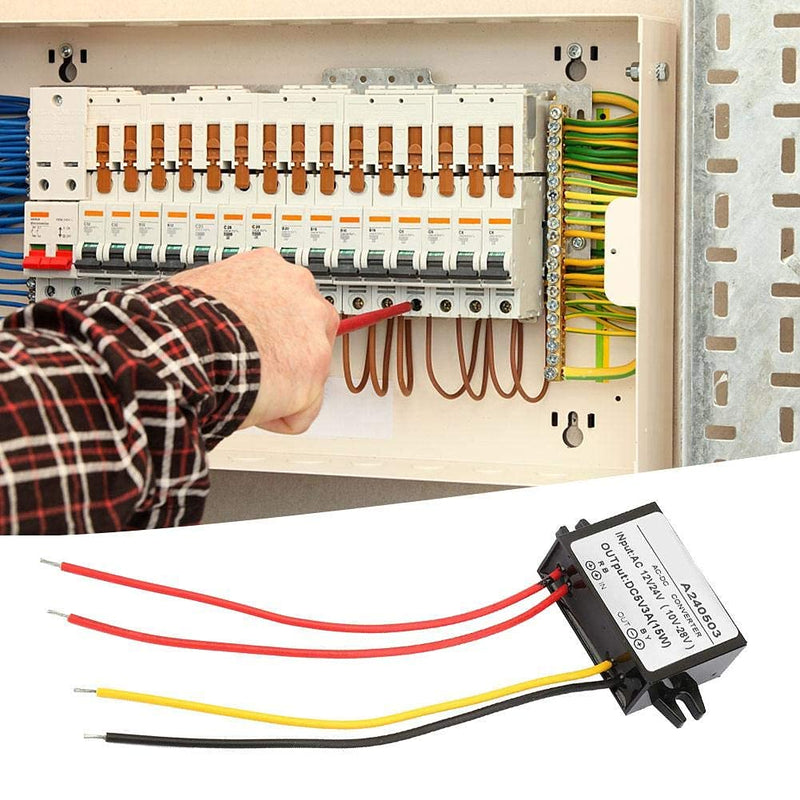  [AUSTRALIA] - AC 12V / 24V to DC 5V step-down converter AC-DC step-down power supply module (3A)