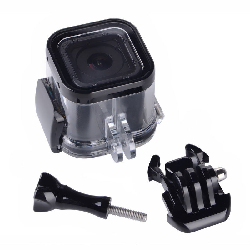  [AUSTRALIA] - Suptig Replacement Waterproof Case Protective Housing for GoPro Session Hero 4session, 5session Outside Sport Camera for Underwater Use - Water Resistant up to 196ft (60m)