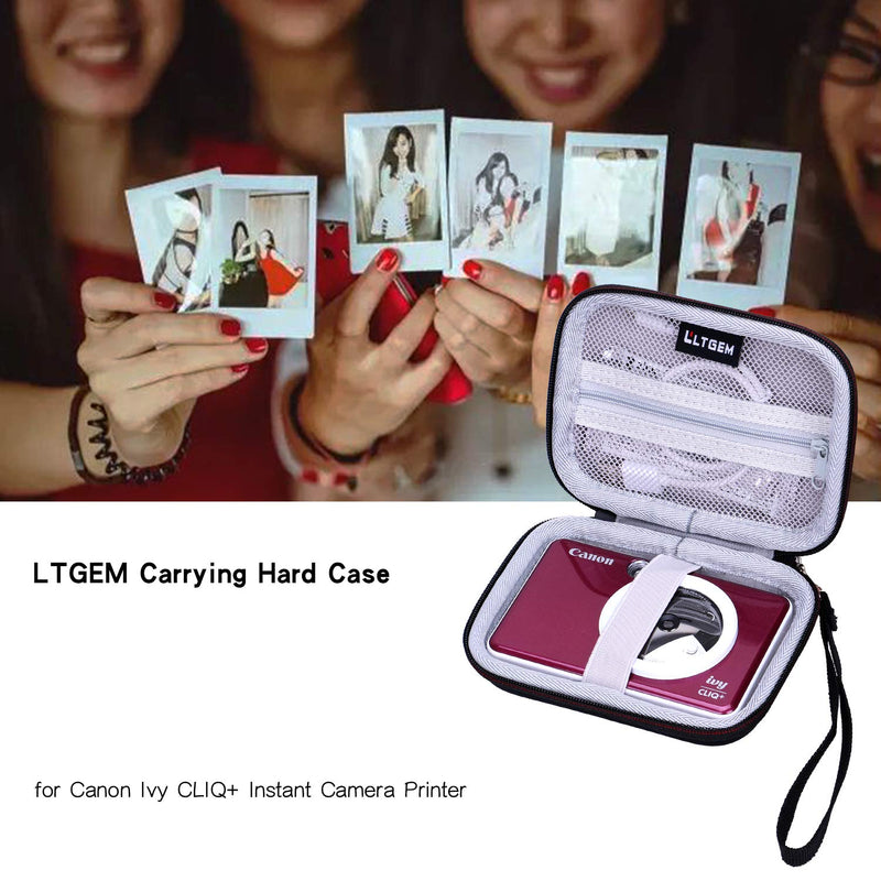  [AUSTRALIA] - LTGEM EVA Hard Case for Canon Ivy CLIQ 2 / CLIQ+ / CLIQ+ 2 Instant Camera Printer - Travel Protective Carrying Storage Bag