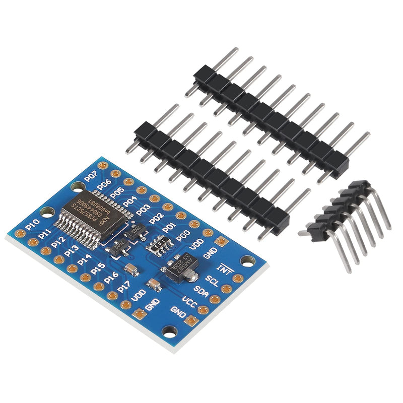  [AUSTRALIA] - ACEIRMC 3pcs PCF8575 IO Expander Board Module I2C to 16IO IIC I2C I/O Extension Shield Module 16 bit SMBus I/O Ports for Arduino R3 (3pcs)