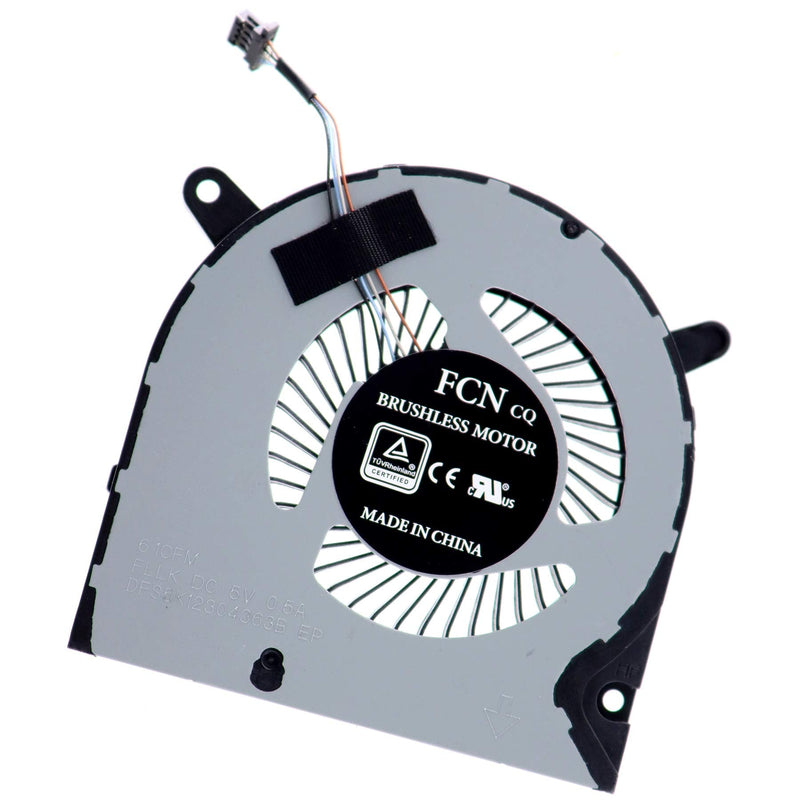  [AUSTRALIA] - Deal4GO DC 5V/0.5A Left Side CPU Cooling Fan 4NYWG 04NYWG FLLK DFS5K12304363B for Dell G3 3590 G3 3500(i7 9th Gen) P89F Gaming Laptop CPU Cooling Fan (Left side)