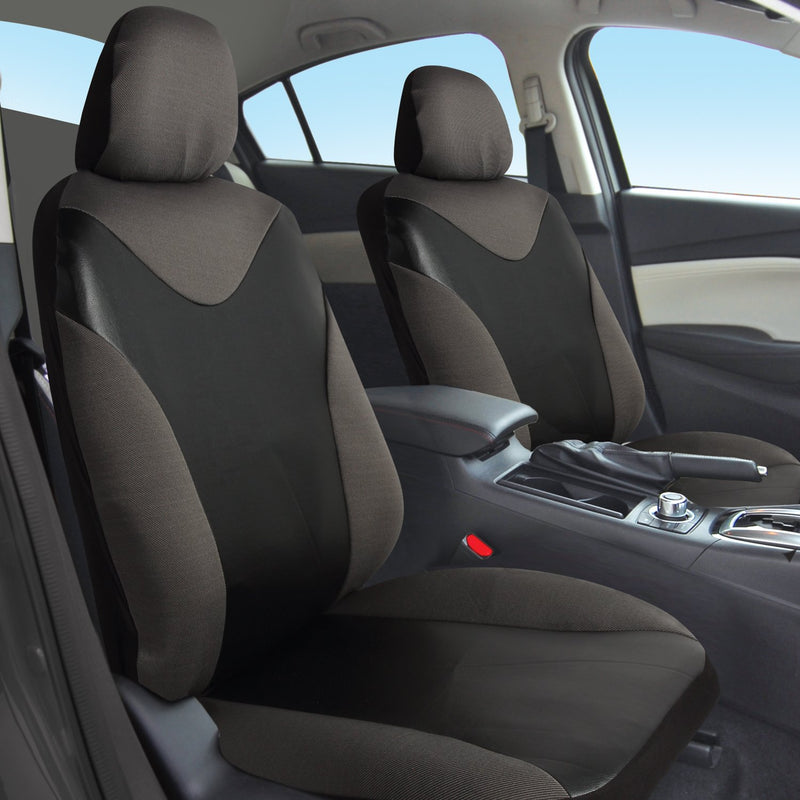  [AUSTRALIA] - Pilot Automotive SC-558-2 Black Carbon Seat Cover