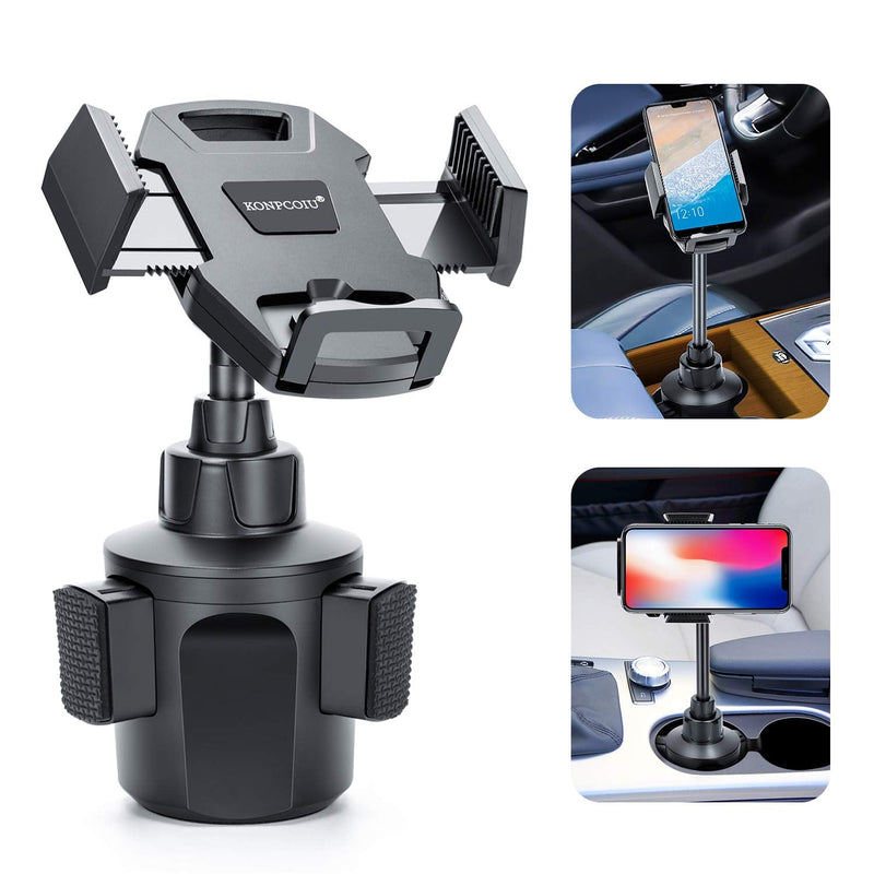  [AUSTRALIA] - Car Cup Holder Phone Mount, Adjustable Automobile Cup Holder Smart Phone Cradle Car Mount with a Flexible Long Neck Compatible for Cell Phones iPhone Xs Max/X/8/7 Plus/Galaxy and All Smartphones