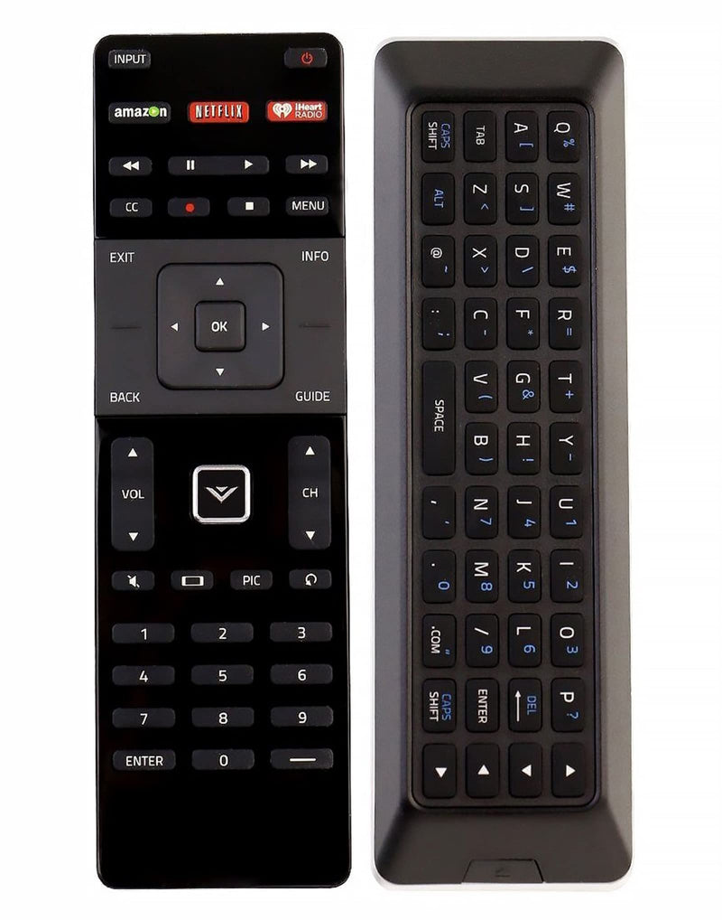  [AUSTRALIA] - New XRT500 QWERTY Keyboard with Back Light Remote Replacement fit for VIZIO TV M43-C1 M49-C1 M50-C1 M55-C2 M60-C3 M65-C1 M70-C3 M75-C1 M80-C3 M322I-B1 M422I-B1 M492I-B2 M502I-B1 M552I-B2 M602I-B3