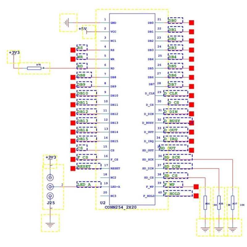  [AUSTRALIA] - 3.2 Inch TFT LCD Shield Expansion Board for Mega 2560