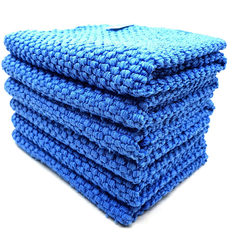  [AUSTRALIA] - OliviaTree AK Premium Microfiber Cleaning Cloth (Blue) Blue