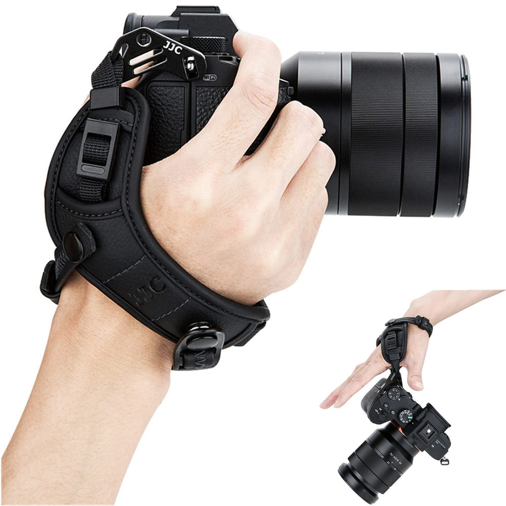  [AUSTRALIA] - Mirrorless Camera Wrist Hand Grip Strap for EOS R10 R7 R3 R5C R5 C R6 R RP Rebel T8i T7i T6s T6i T7 T6 T5 SL3 A7 IV A7IV A7III A7II A7RIV A7SIII Z fc Z5 Z6 Z7 II Z50 D850 D780 D5600 D3500