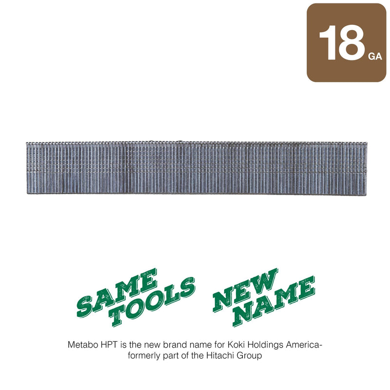  [AUSTRALIA] - Metabo HPT 1 Inch 18 Gauge Brad Finish Nail | 1,000 Count | 24102THPT 1-Inch x 18 GA