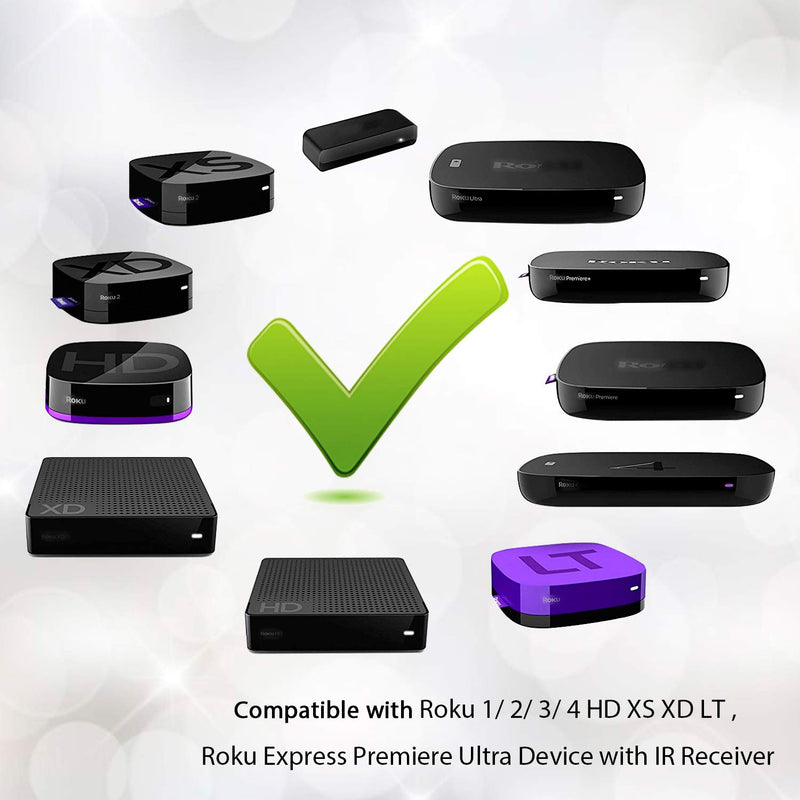  [AUSTRALIA] - New IR Replaced Remote fit for Roku 1 2 3 4 HD LT XS XD Roku Express 3900R Premiere 4620XB 4210XB 3900R 2500R 2700R 2450XB w Channel Shortcut Buttons, NOT Support for Any Roku Stick or Roku TV
