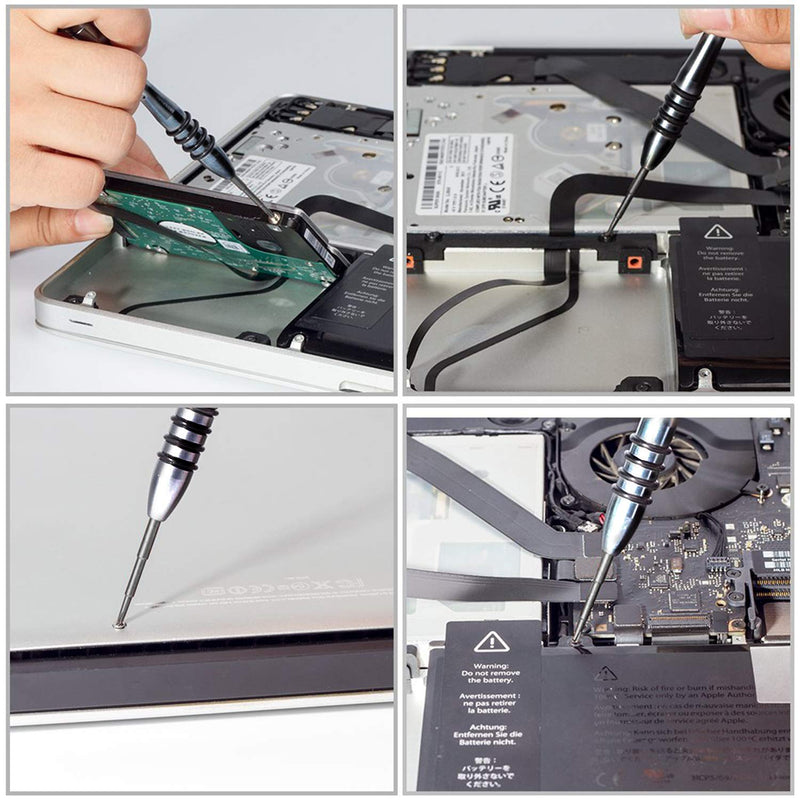  [AUSTRALIA] - Screwdriver Set for MacBook, Tri-Wing Phillips Pentalobe 5 Pentalobe T5 Pentalobe T6 Screwdrivers Repair Tool Kit for Apple MacBook Mac Retina Pro Air