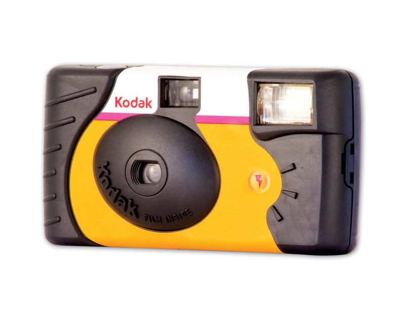  [AUSTRALIA] - Kodak Power Flash 35mm Single Use Camera 27 Exposures + Lens Cap Holder