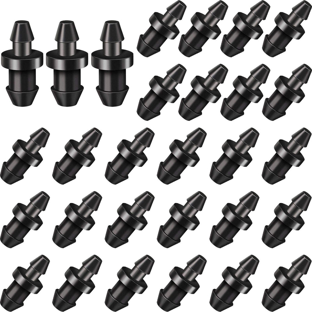  [AUSTRALIA] - Drip Irrigation Plugs Drip Irrigation 1/4 Inch Tube Closure Goof Hole Plugs Irrigation Stopper for Home Garden Lawn Supplies, Black (150 Pieces) 150
