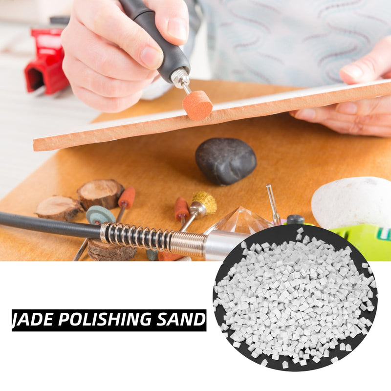  [AUSTRALIA] - Medium ceramic grinding triangle polishing jewelry polishing for vibration polishing grinder 4mm 500g