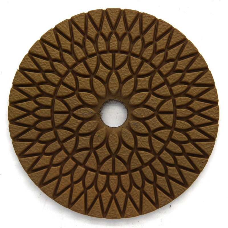  [AUSTRALIA] - Diamond Wet 7-Step Buffing Polishing Pads 7 Pieces Set for Granite Marble Stone 4 Inch Grit 50-3000 7 Pcs: Grit 50-3000