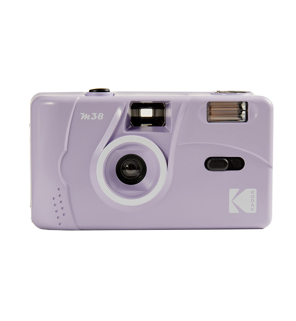 [AUSTRALIA] - Kodak M38 35mm Film Camera - Focus Free, Powerful Built-in Flash, Easy to Use (Lavender) Lavender