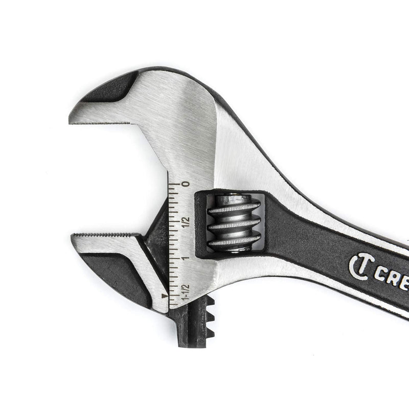  [AUSTRALIA] - Crescent 2 Pc. Wide Jaw Adjustable Wrench Set 6" & 10" - ATWJ2610VS 2 Pc. Set - 6" & 10"