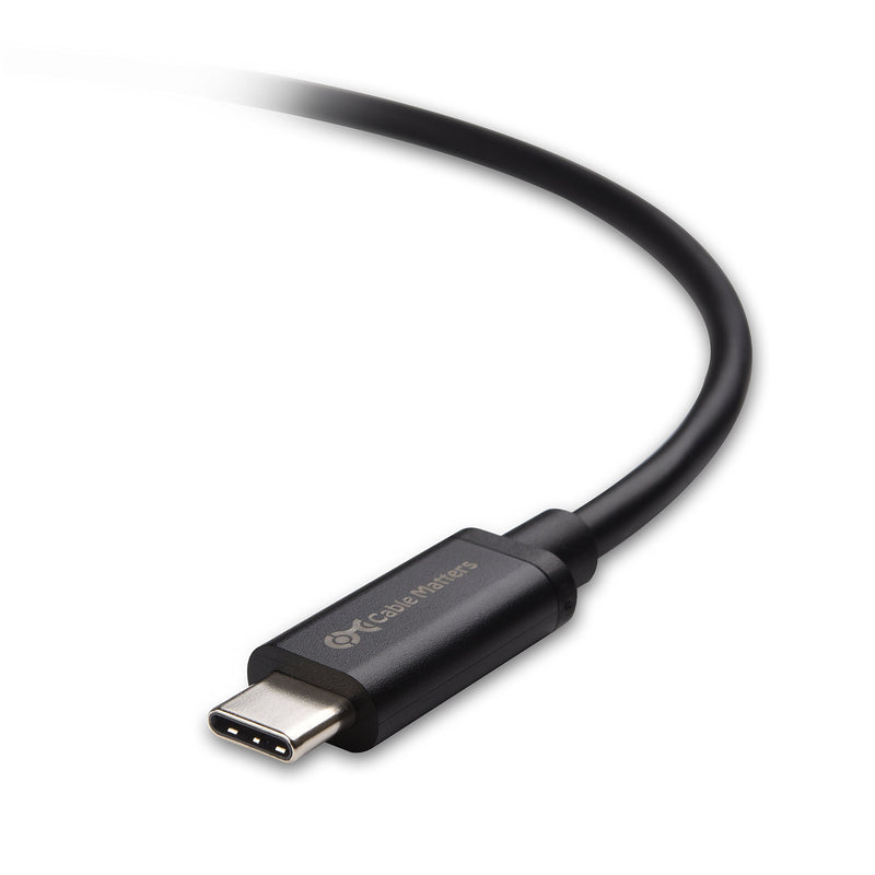 [Intel Certified] Cable 20 Gbps Thunderbolt 3 Cable 6.6 Feet (USB C Thunderbolt Cable) in Black Supporting 100W Charging - LeoForward Australia