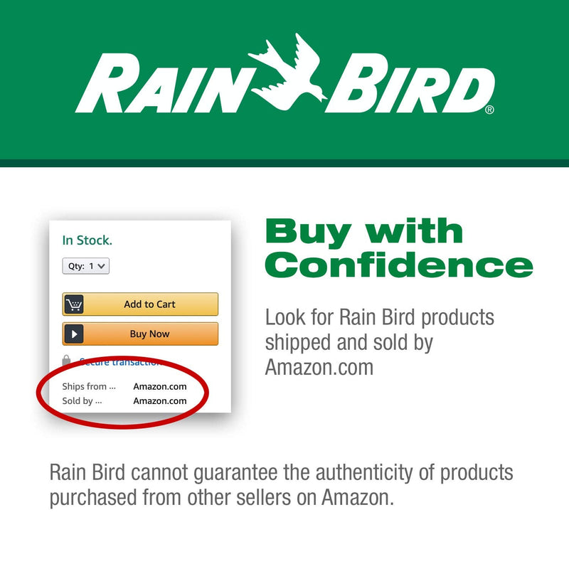 [AUSTRALIA] - Rain Bird MBF4PKS Drip Irrigation Micro-Bubbler on Stake, 360° Full Circle Pattern, 0 - 3' Spray Distance, 4-Pack Staked 360° Full Circle Pattern