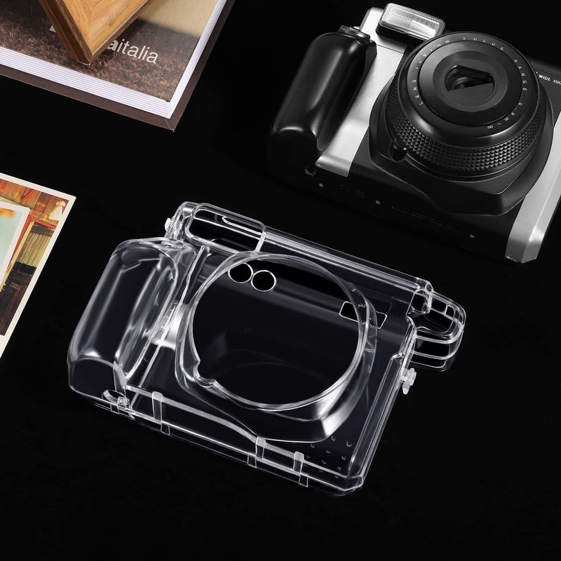  [AUSTRALIA] - Fintie Protective Clear Case for Fujifilm Instax Wide 300 Instant Film Camera - Crystal Hard Cover with Precise Cutout, Clear