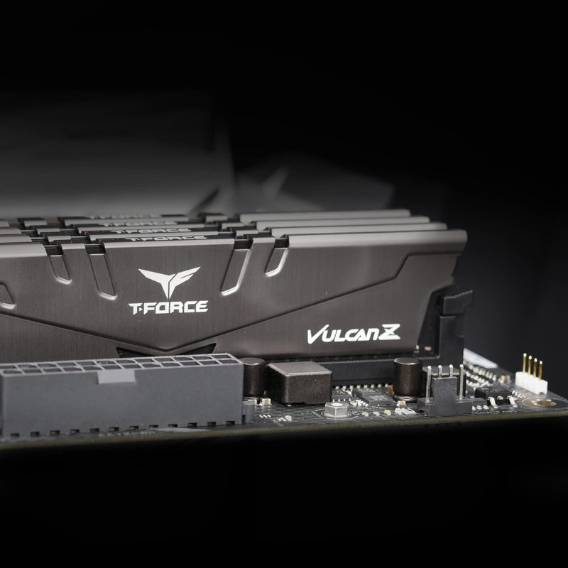  [AUSTRALIA] - TEAMGROUP T-Force Vulcan Z DDR4 16GB Kit (2x8GB) 3200MHz (PC4-25600) CL16 Desktop Memory Module Ram (Gray) - TLZGD416G3200HC16FDC01 16GB (2x8GB) DDR4 3200MHz CL 16-20-20-40 Gray