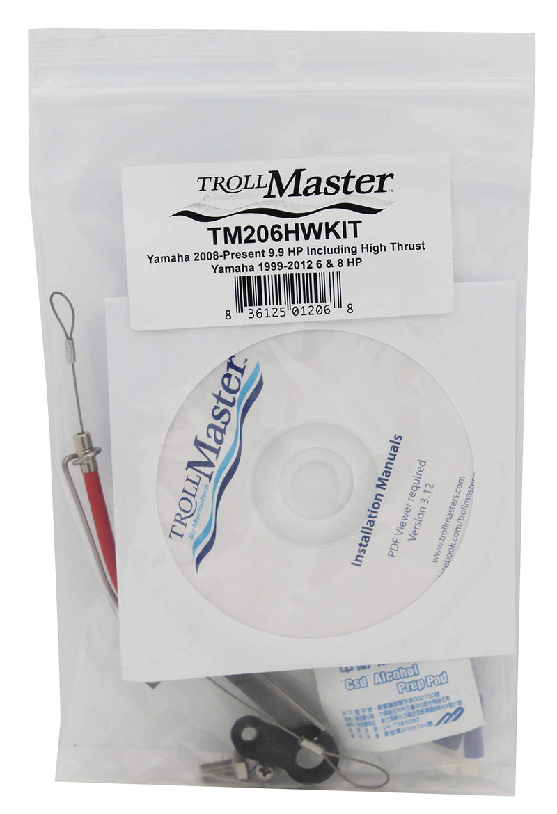 [AUSTRALIA] - TrollMaster TM206HWKIT PRO3 Plus Hardware Kit (Fits Select Yamaha 6, 8 and 9.9 HP (1999-Present)), 1 Pack
