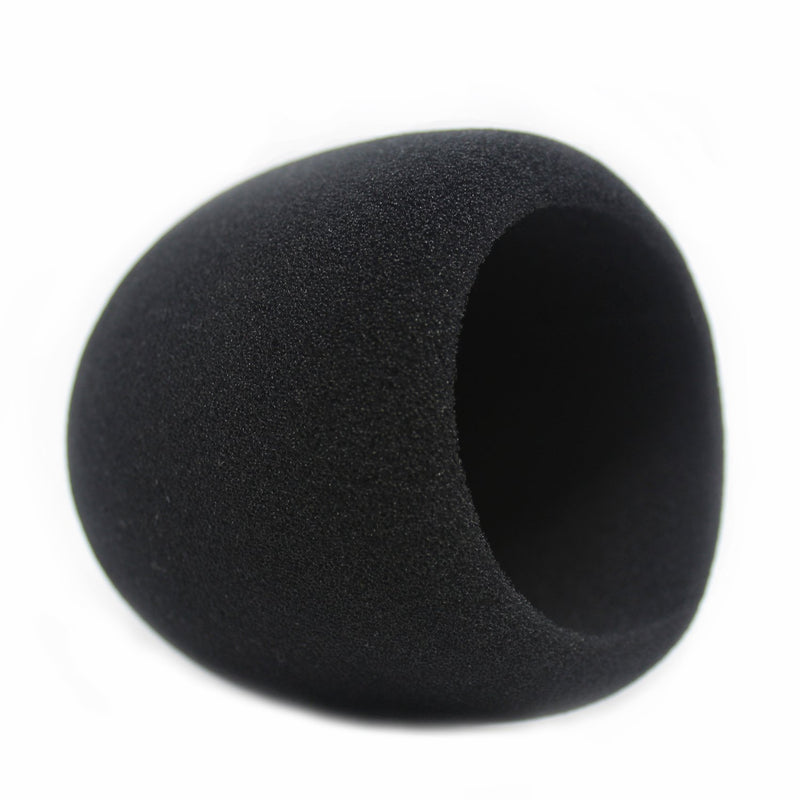 Foam Windscreen for Blue Yeti Microphone - Pop Filter Cover made from Quality Sponge Material that Filters Unwanted Recording and Background Noises - Black Color - LeoForward Australia