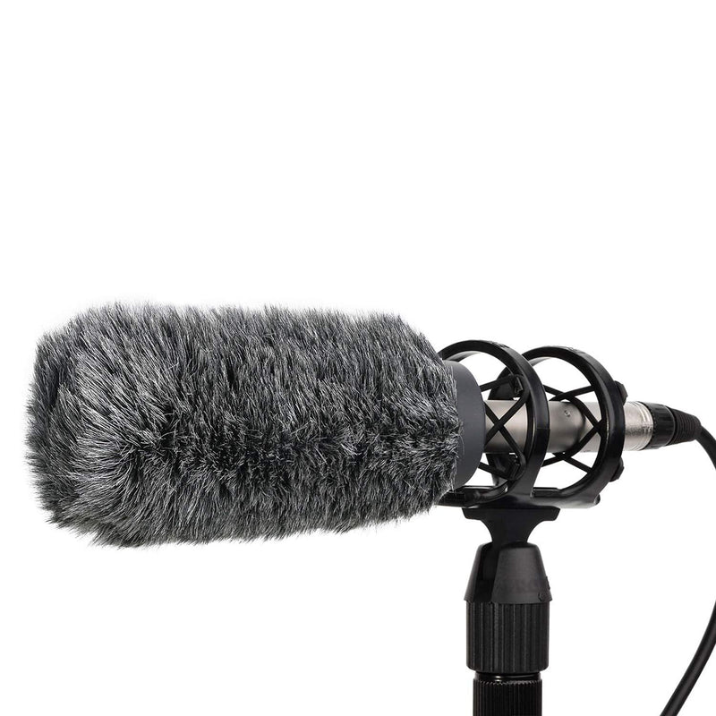  [AUSTRALIA] - NTG3 Microphone Windscreen - Deadcat/Windmuff for Rode NTG-3, Sennheiser MKH416 Shotgun Mic, Wind Shield Up to 7.1" Long by YOUSHARES