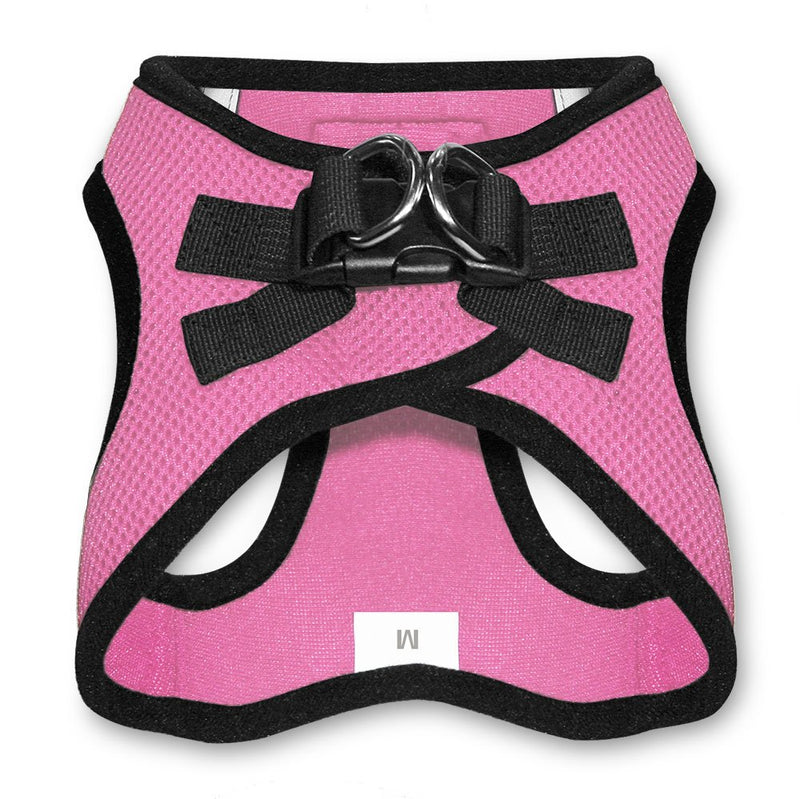 Voyager Step-In Air Dog Harness - All Weather Mesh, Step in Vest Harness for Small and Medium Dogs by Best Pet Supplies XXXS (Chest: 10 - 11.5") 1Pink Base - LeoForward Australia