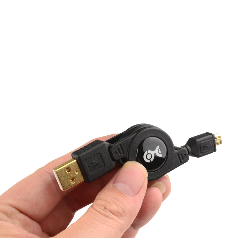 Cable Matters 2-Pack Retractable Micro USB Cable - 2.5 Feet - LeoForward Australia