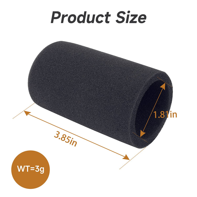  [AUSTRALIA] - SM7B Pop Filter - Mic Windscreen Wind Cover Compatible with Shure SM7B Vocal Dynamic Microphone Black Noise Cancellation Windsock Cover by WIBOND