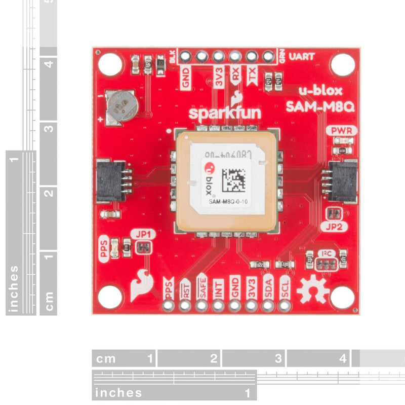  [AUSTRALIA] - SparkFun GPS Breakout - Chip Antenna, SAM-M8Q (Qwiic) 72-Channel GNSS Receiver from GPS, GLONASS, and Galileo Constellations - hot Lock in Seconds