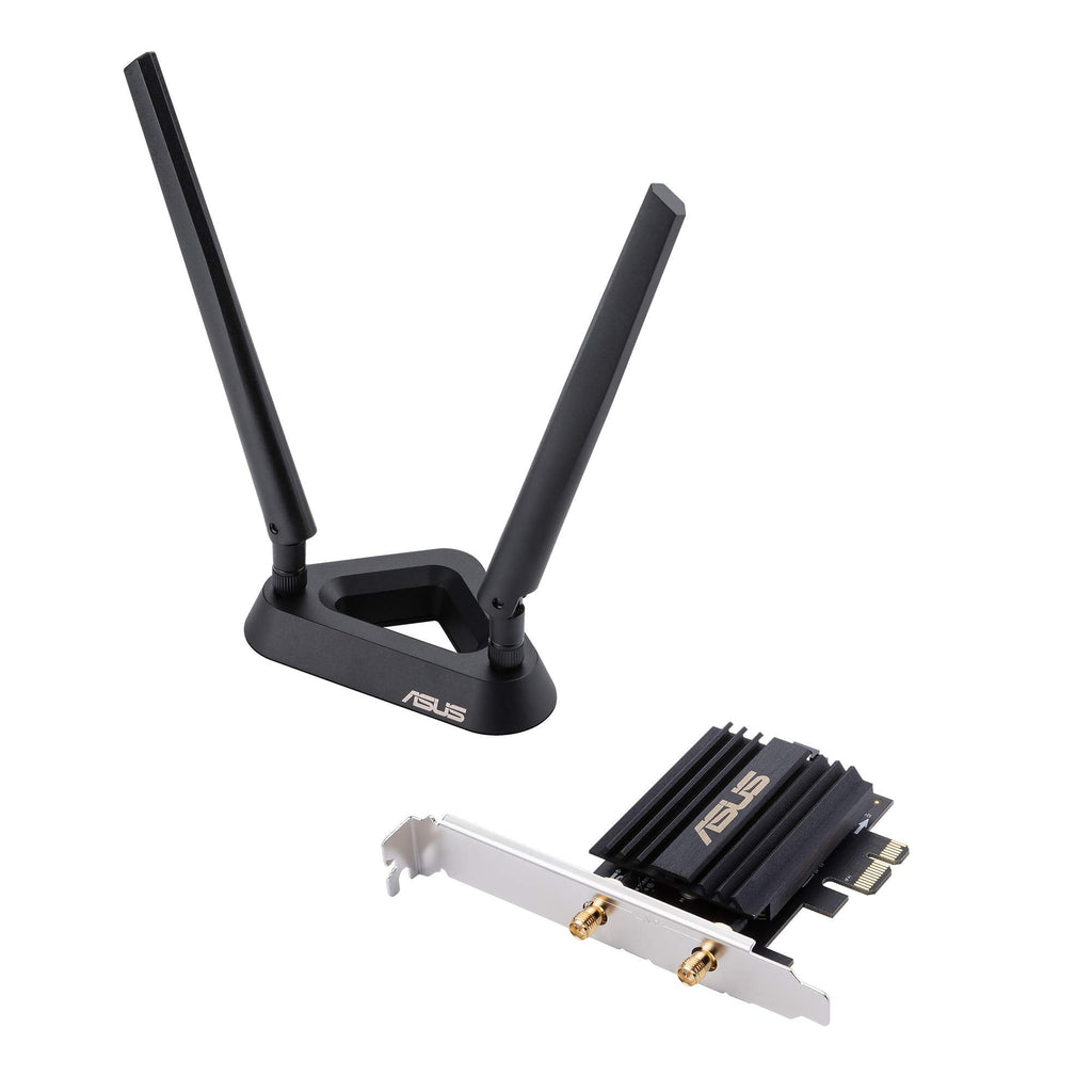  [AUSTRALIA] - Asus AX3000 (Pce-AX58BT) Next-Gen WiFi 6 Dual Band PCIe Wireless Adapter with Bluetooth 5.0 - Ofdma, 2x2 MU-Mimo and Wpa3 Security,Black