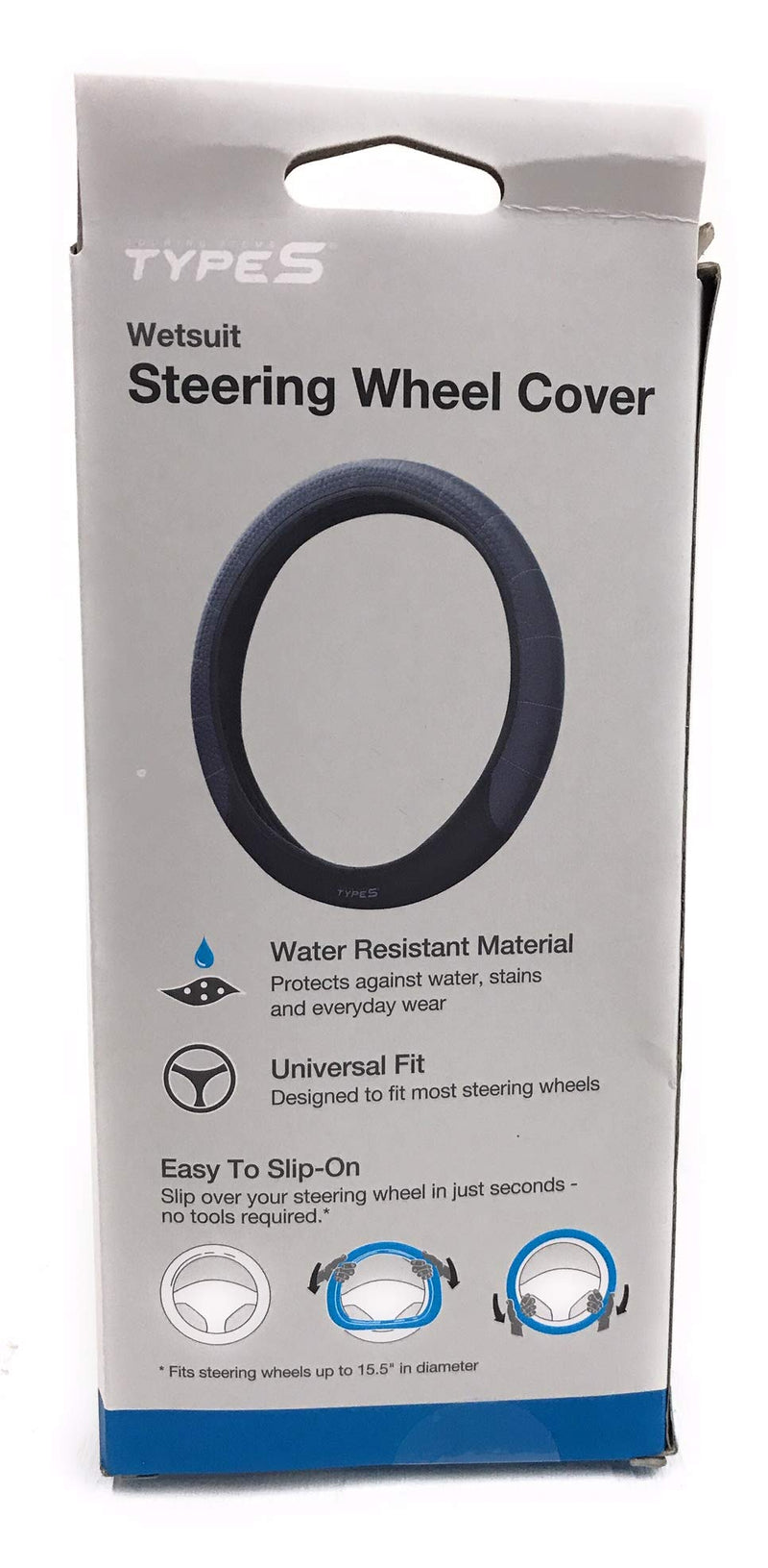  [AUSTRALIA] - Types Wetsuit Steering Wheel Cover by Winplus, Universal Fit