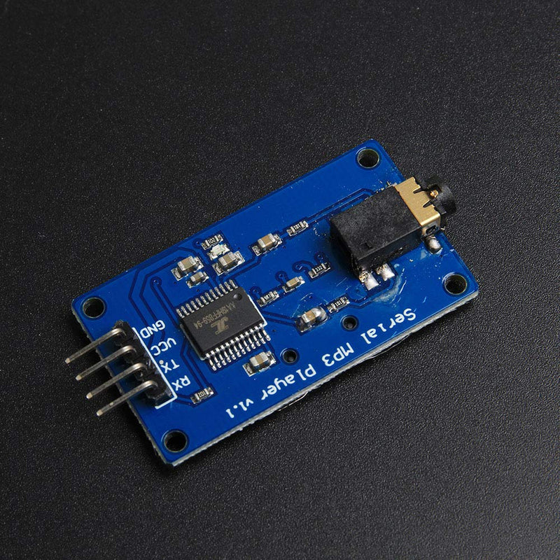  [AUSTRALIA] - Ximimark 1Pcs YX5300 MP3 Music Player Module Voice Serial Port UART Control Module with TF Card Slot for Arduino/AVR/ARM/PIC